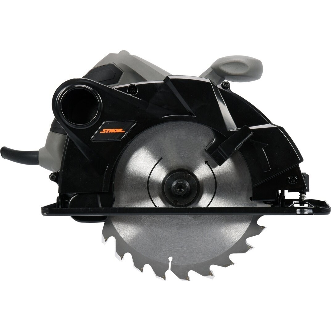 Elektrinis diskinis pjūklas Sthor 79254, 1200W, 160mm 1 Elektrinis diskinis pjūklas Sthor 79254, 1200W, 160mm 1