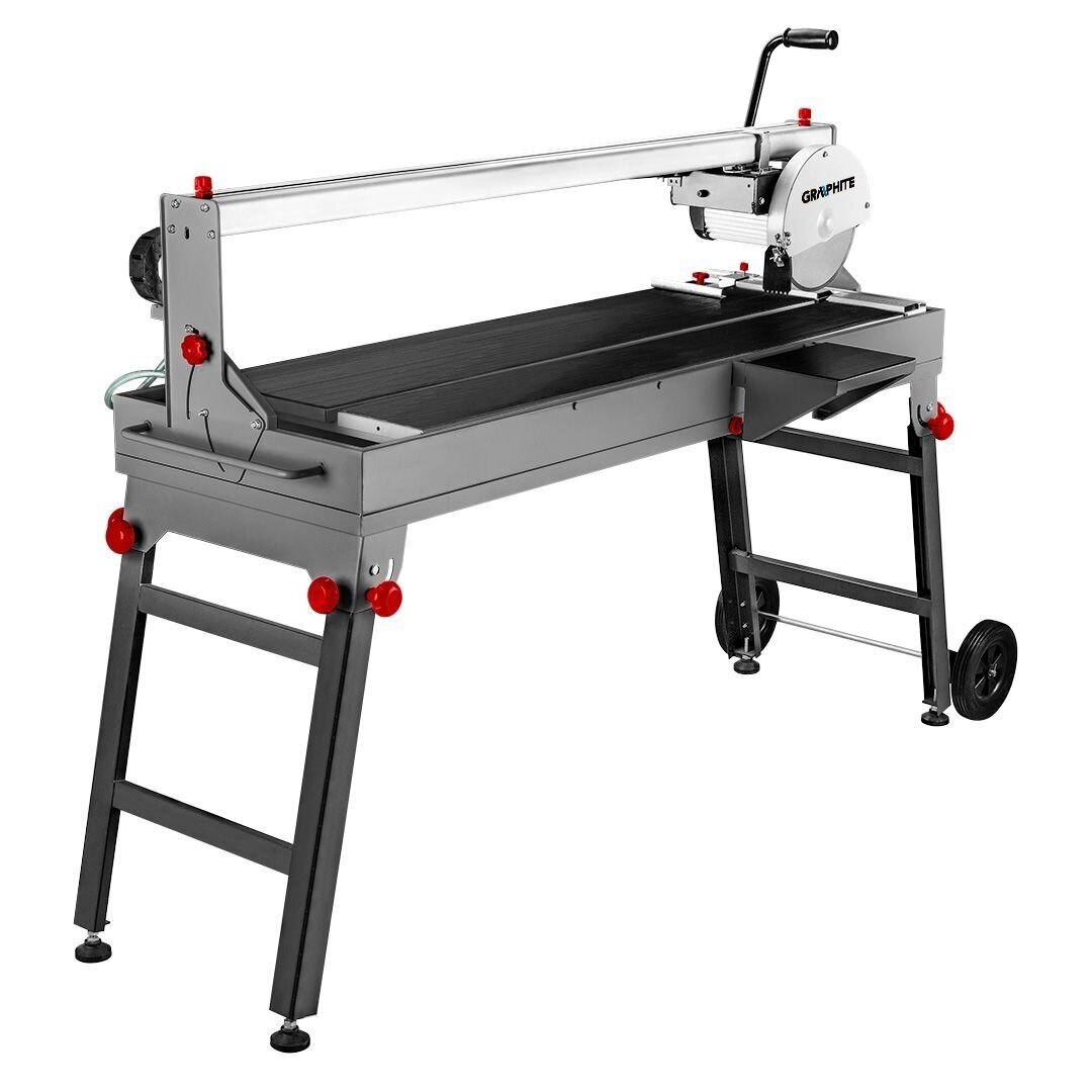 Elektrinės plytelių pjaustymo staklės GRAPHITE 59G887, Ø250mm, 1200W Elektrinės plytelių pjaustymo staklės GRAPHITE 59G887, Ø250mm, 1200W