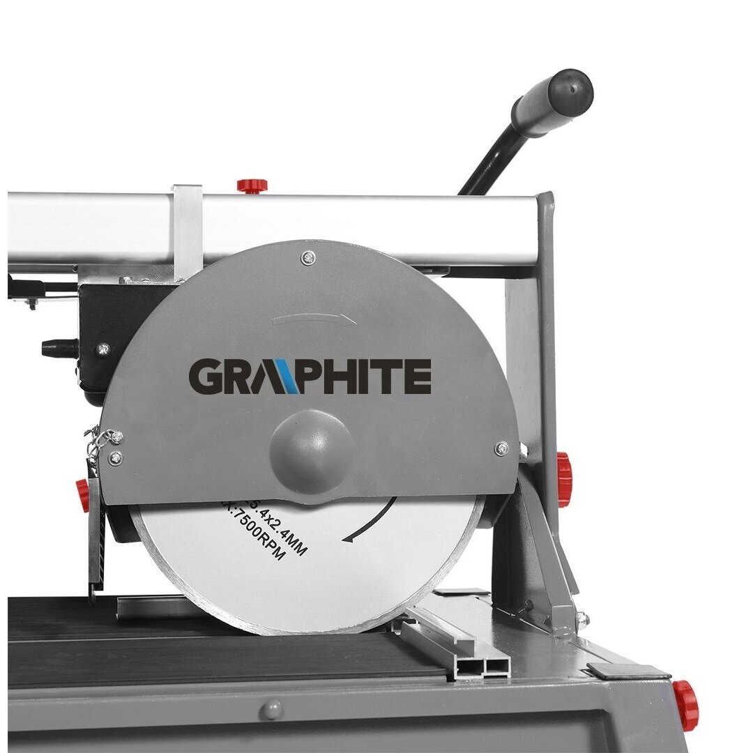 Elektrinės plytelių pjaustymo staklės GRAPHITE 59G892, 1500 W 6 Elektrinės plytelių pjaustymo staklės GRAPHITE 59G892, 1500 W 6