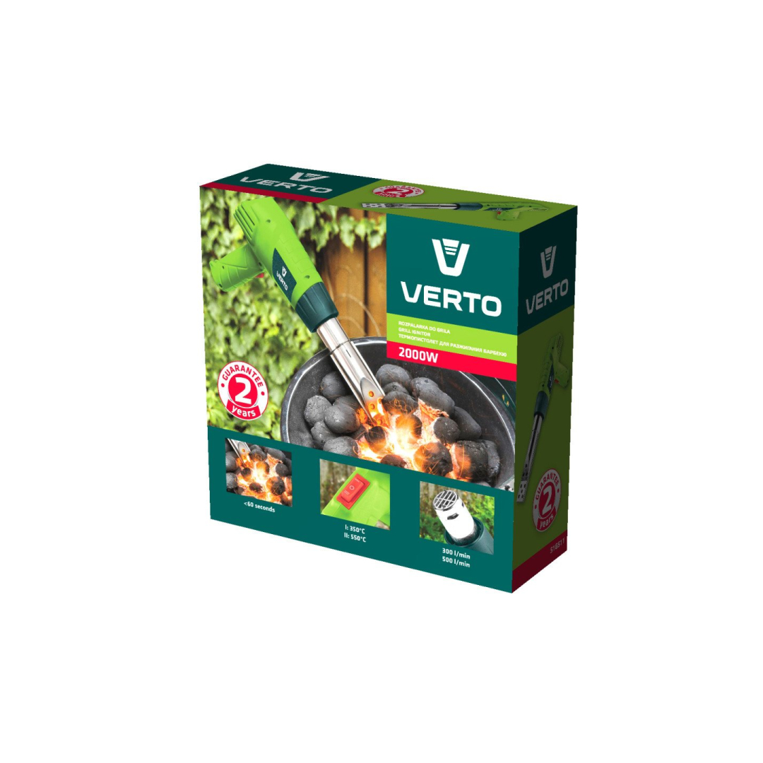 Elektrinis BBQ žiebtuvėlis 2000W 1