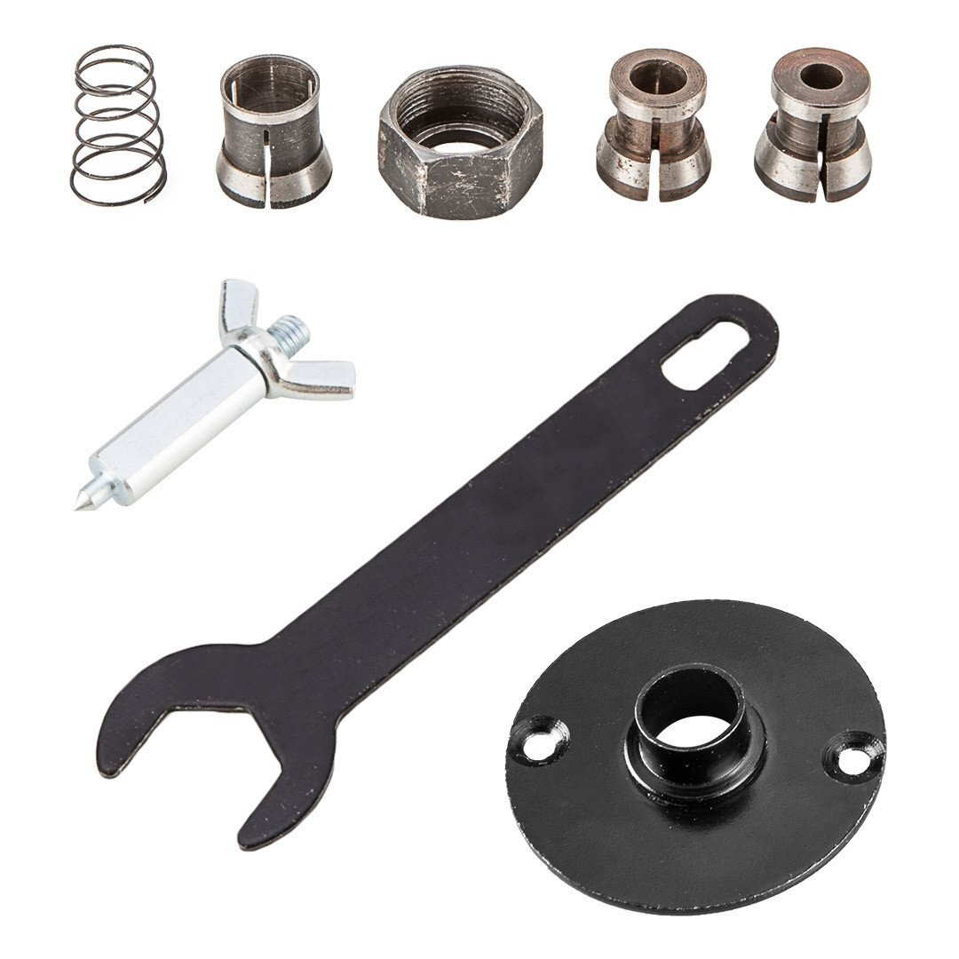 Elektrinis vertikalus frezeris (freza) Graphite 59G717, 1300W 1 Elektrinis vertikalus frezeris (freza) Graphite 59G717, 1300W 1