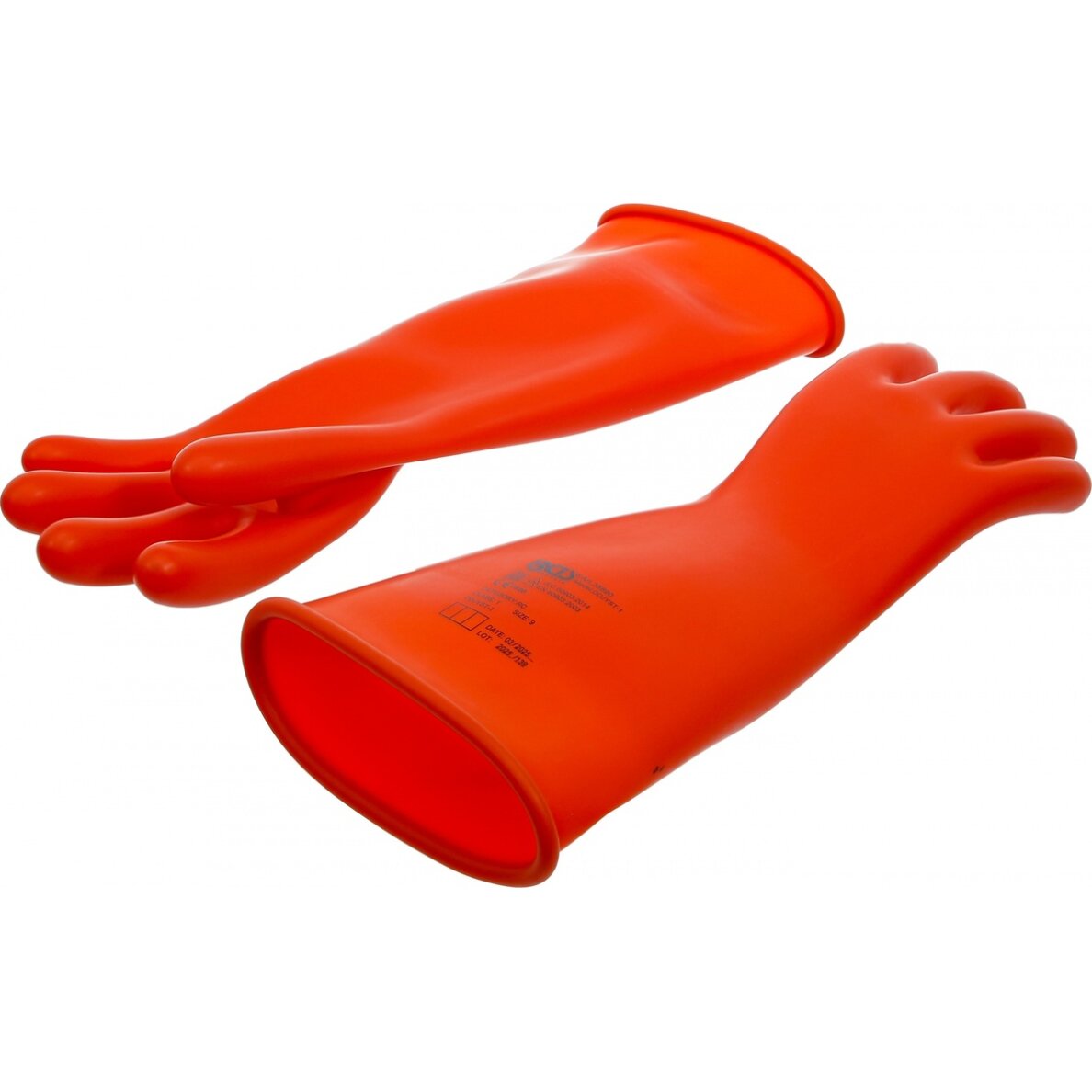 Elektriko apsauginės pirštinės | su natūralaus latekso izoliacija | 9 dydis (L) (35890)