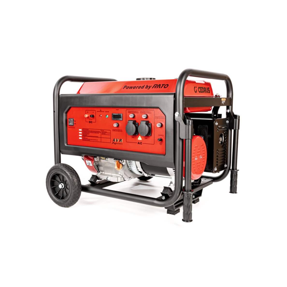 Benzininis elektros generatorius Cedrus CEDAG5-1F, 5kW 6