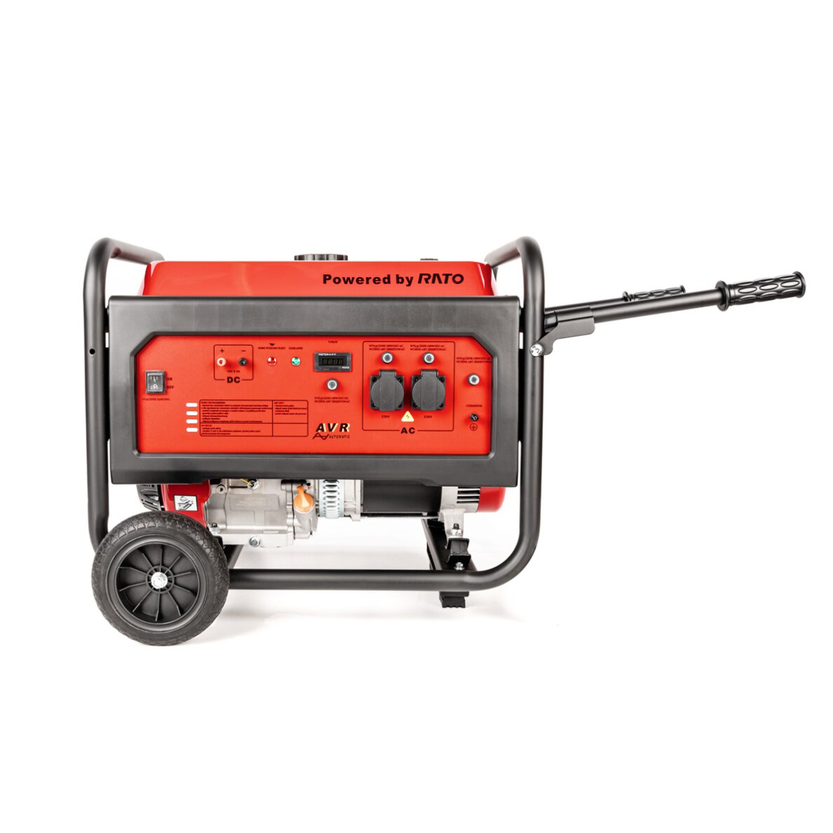 Benzininis elektros generatorius Cedrus CEDAG5-1F, 5kW 8