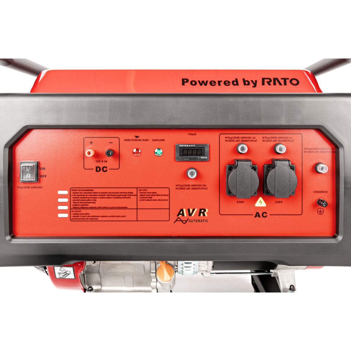 Benzininis elektros generatorius Cedrus CEDAG5-1F, 5kW 9