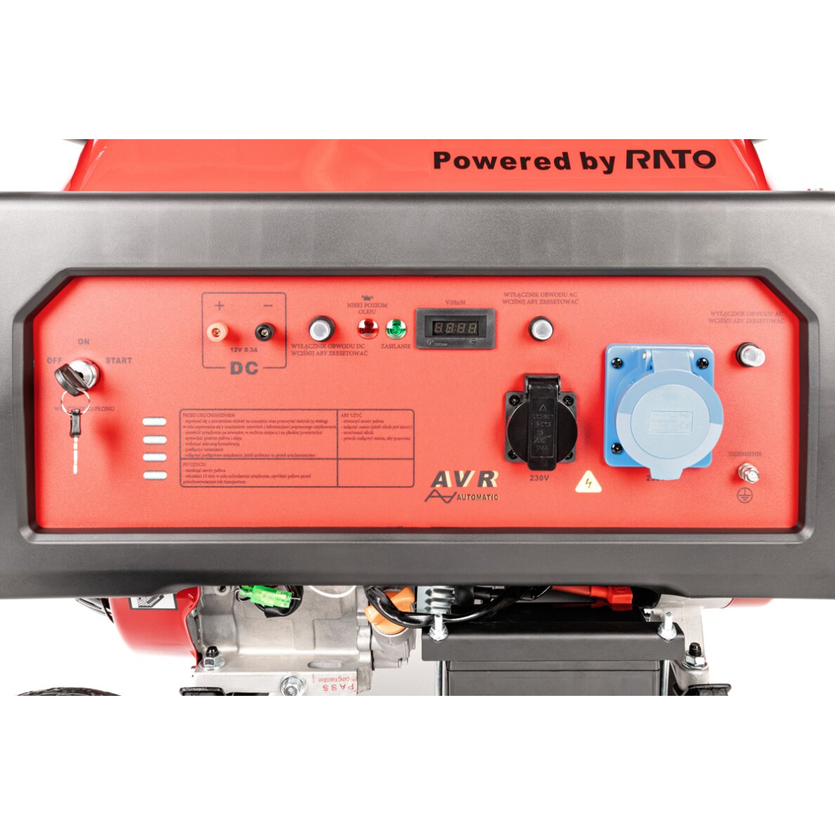 Benzininis elektros generatorius Cedrus CEDAG6E-1F, 5,5kW 9 Benzininis elektros generatorius Cedrus CEDAG6E-1F, 5,5kW 9