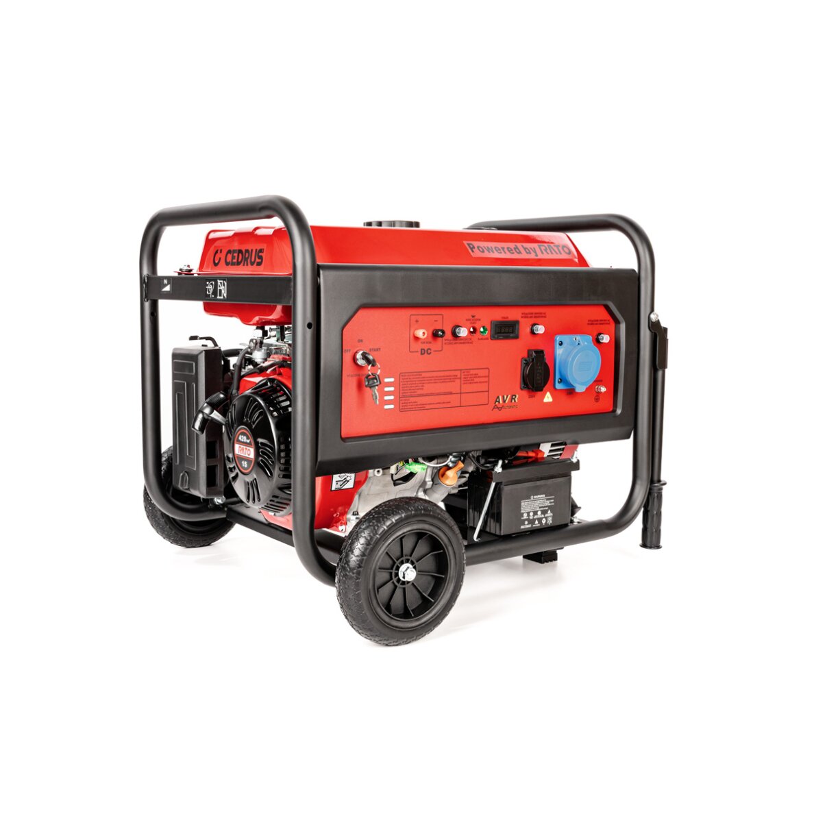 Benzininis elektros generatorius Cedrus CEDAG6E-1F, 5,5kW Benzininis elektros generatorius Cedrus CEDAG6E-1F, 5,5kW