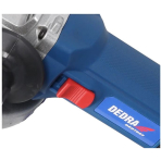 Elektrinis kampinis šlifuoklis DEDRA DED7987, 125mm, 1700W