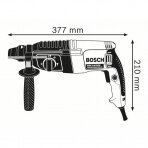 Elektrinis perforatorius GBH 2-26 Professional, SDS+