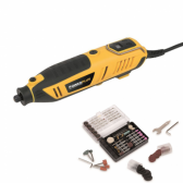 Elektrinis graviravimo įrankis POWERPLUS X POWX1341, 200 W + priedai