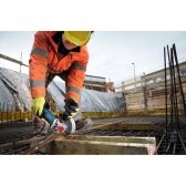 Elektrinis kampinis šlifuoklis su X-LOCK Bosch GWX 13-125 S, 125 mm