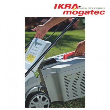 Elektrinė stumiama vejapjovė IKRA 1,2 kW IERM 1232