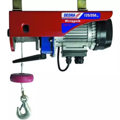 Elektrinis keltuvas DEDRA DED7914, 1000W, 250/500kg Elektrinis keltuvas DEDRA DED7914, 1000W, 250/500kg
