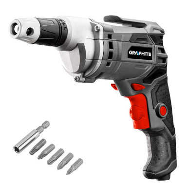Elektrinis gręžtuvas / suktuvas GRAPHITE 58G794, 520 W Elektrinis gręžtuvas / suktuvas GRAPHITE 58G794, 520 W