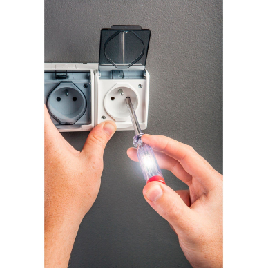 El. tinklo testeris 140mm, 125-250V 1 El. tinklo testeris 140mm, 125-250V 1