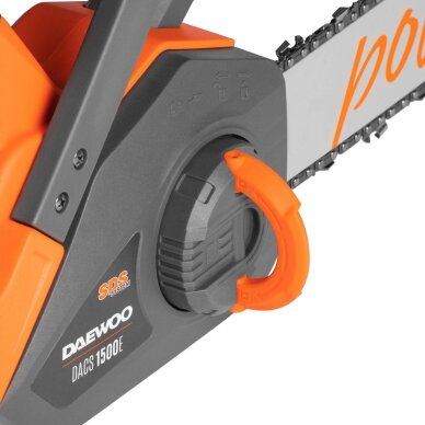 Elektrinis grandininis pjūklas DAEWOO DACS 1500E, 1500W, 35cm 2