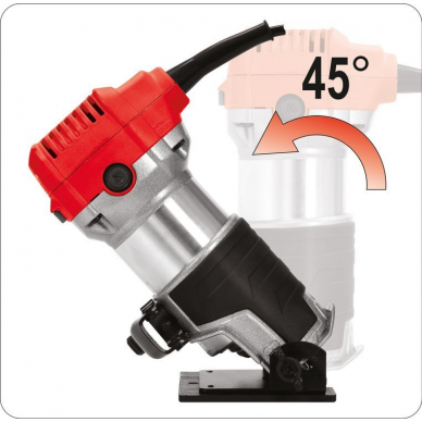 Elektrinė freza Yato, 710 W, 6 mm / 8 mm 4 Elektrinė freza Yato, 710 W, 6 mm / 8 mm 4