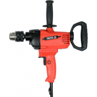 Elektrinė skiedinio maišyklė / gręžtuvas Yato, 3IN1, 1200 W 1 Elektrinė skiedinio maišyklė / gręžtuvas Yato, 3IN1, 1200 W 1