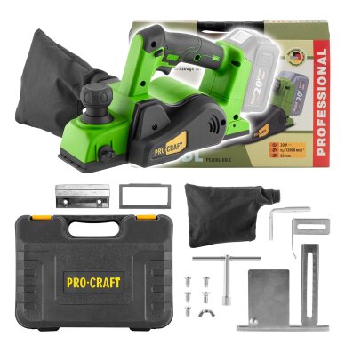 Akumuliatorinis oblius Procraft PE20BL, 20 V (be akum. ir krov.)