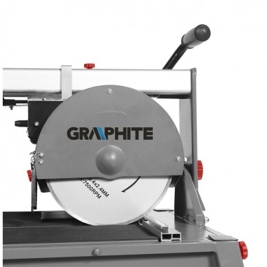 Elektrinės plytelių pjaustymo staklės GRAPHITE 59G892, 1500 W 6 Elektrinės plytelių pjaustymo staklės GRAPHITE 59G892, 1500 W 6