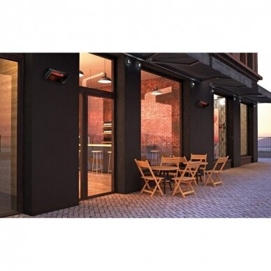 Halogeninis infraraudonųjų spindulių šildytuvas Heliosa 66 Black, 2,0 kW 5 Halogeninis infraraudonųjų spindulių šildytuvas Heliosa 66 Black, 2,0 kW 5