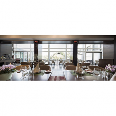 Halogeninis infraraudonųjų spindulių šildytuvas Heliosa 66 Black, 2,0 kW 3 Halogeninis infraraudonųjų spindulių šildytuvas Heliosa 66 Black, 2,0 kW 3