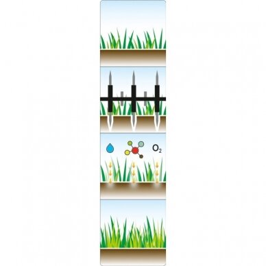 Elektrinis aeratorius / skarifikatorius Yato YT-84840, 1800W, 38cm 8 Elektrinis aeratorius / skarifikatorius Yato YT-84840, 1800W, 38cm 8