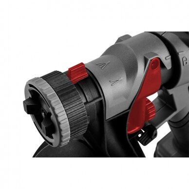 Akumuliatorinis dažymo pistoletas GRAPHITE 58GE103, 18V 3 Akumuliatorinis dažymo pistoletas GRAPHITE 58GE103, 18V 3