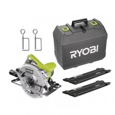 Elektrinis diskinis pjūklas Ryobi RCS1600-KSR, 1600W, 190mm 1 Elektrinis diskinis pjūklas Ryobi RCS1600-KSR, 1600W, 190mm 1