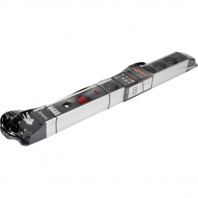 Elektrinis ilgintuvas Sthor, 6 lizdai, 3 m 1 Elektrinis ilgintuvas Sthor, 6 lizdai, 3 m 1