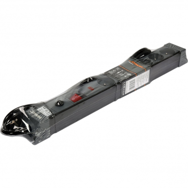 Elektrinis ilgintuvas Sthor, 6 lizdai, 3 m 3 Elektrinis ilgintuvas Sthor, 6 lizdai, 3 m 3