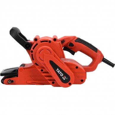 Elektrinis juostinis šlifuoklis Yato YT-82240, 1010W 1 Elektrinis juostinis šlifuoklis Yato YT-82240, 1010W 1