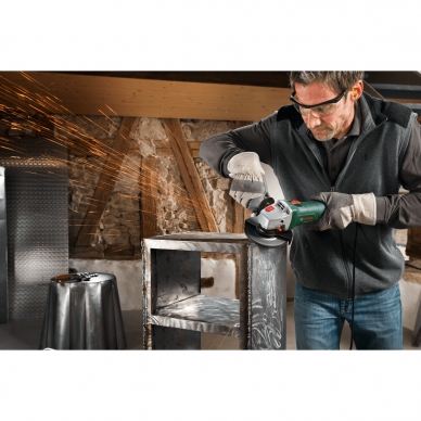 Elektrinis kampinis šlifuoklis Bosch UniversalGrind 750-125, 750 W 3 Elektrinis kampinis šlifuoklis Bosch UniversalGrind 750-125, 750 W 3