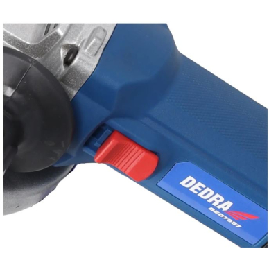 Elektrinis kampinis šlifuoklis DEDRA DED7987, 125mm, 1700W 1
