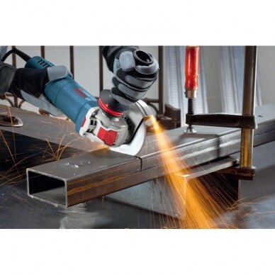 Elektrinis kampinis šlifuoklis su X-LOCK Bosch GWX 15-125 PS, 125 mm 2 Elektrinis kampinis šlifuoklis su X-LOCK Bosch GWX 15-125 PS, 125 mm 2