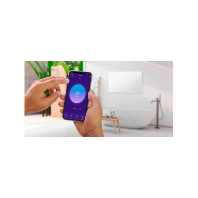 Elektrinis konvektorinis šildytuvas 1000 W, IP24, WIFI 7