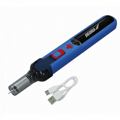 Akumuliatorinis lituoklis Dedra DED7545, 4 V, 2,0 Ah Akumuliatorinis lituoklis Dedra DED7545, 4 V, 2,0 Ah