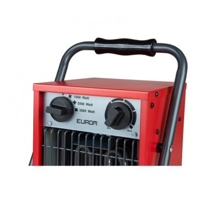 Elektrinis oro šildytuvas EUROM EK3201 3kW 2 Elektrinis oro šildytuvas EUROM EK3201 3kW 2