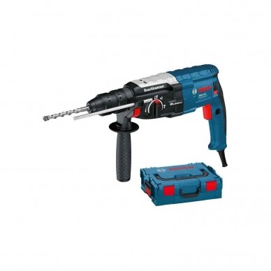 Elektrinis perforatorius Bosch GBH 2-28, 3.2 J + lagaminas L-BOXX Elektrinis perforatorius Bosch GBH 2-28, 3.2 J + lagaminas L-BOXX