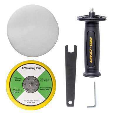 Akumuliatorinis poliruoklis ProCraft PM20bb, 20V (be akum. ir krov.) 5