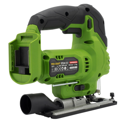 Akumuliatorinis siaurapjūklis ProCraft ST24, 20 V, (be akum. ir krov.) 4 Akumuliatorinis siaurapjūklis ProCraft ST24, 20 V, (be akum. ir krov.) 4