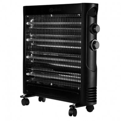 Elektrinis kvarcinis inforaudonųjų spindulių šildytuvas NEO 90-111, 600W/1200W Elektrinis kvarcinis inforaudonųjų spindulių šildytuvas NEO 90-111, 600W/1200W