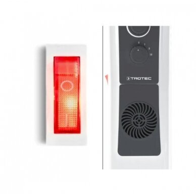 Elektrinis tepalinis radiatorius su ventiliatoriumi Trotec TRH 23 E 5 Elektrinis tepalinis radiatorius su ventiliatoriumi Trotec TRH 23 E 5