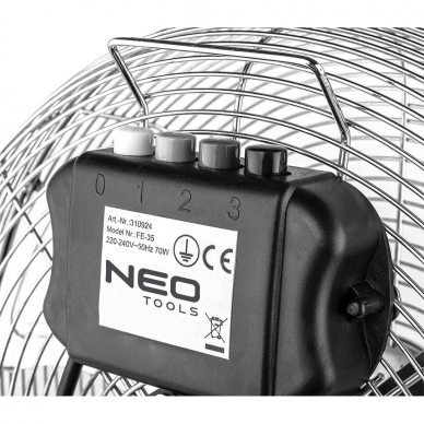 Elektrinis ventiliatorius Neo Tools 90-009, 50 W 3