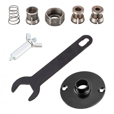 Elektrinis vertikalus frezeris (freza) Graphite 59G717, 1300W 1 Elektrinis vertikalus frezeris (freza) Graphite 59G717, 1300W 1