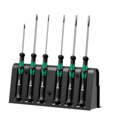 Elektronikos atsuktuvų rinkinys 2035/6 A WERA Elektronikos atsuktuvų rinkinys 2035/6 A WERA