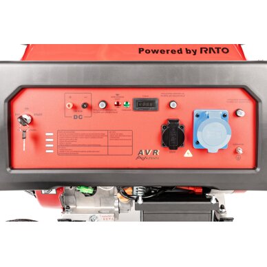 Benzininis elektros generatorius Cedrus CEDAG6E-1F, 5,5kW 9 Benzininis elektros generatorius Cedrus CEDAG6E-1F, 5,5kW 9