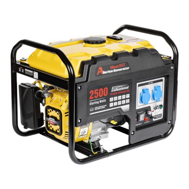 Benzininis elektros generatorius Loncin LC2500-AS, 2kW