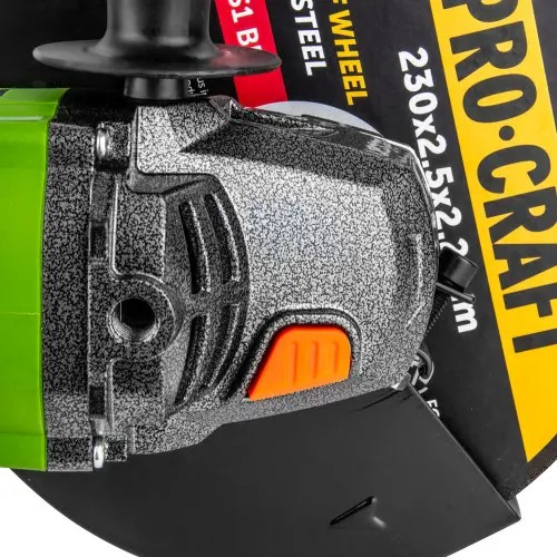 Elektrinis kampinis šlifuoklis ProCraft PW2550, 2kW, 230 mm 4 Elektrinis kampinis šlifuoklis ProCraft PW2550, 2kW, 230 mm 4