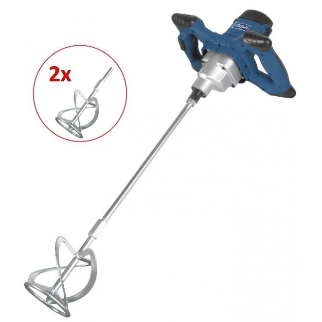 Elektrinė maišyklė Scheppach PM 1200 (PM1200), du maišymo strypai